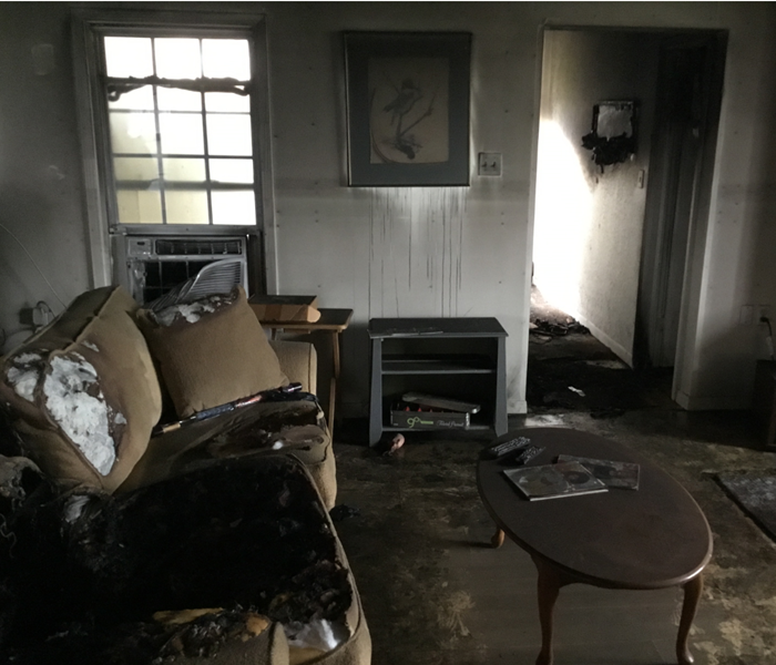 Fire Damage in Home