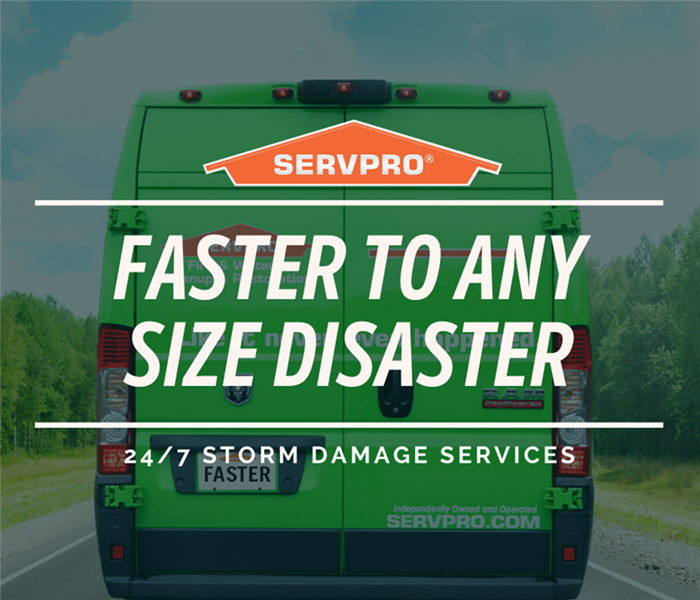 Faster to any size disaster.